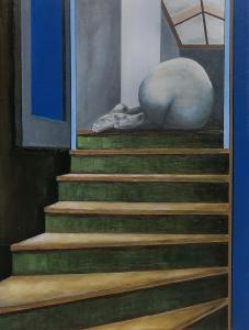 Stairs- Oil on canvas 60x80cm