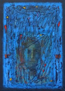 Nocturne-selfie - canvas- acryl-50x70cm