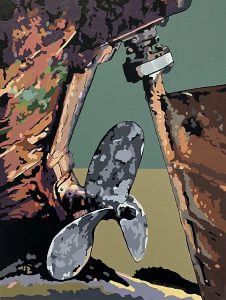 Scheepswrak-30x40-acryl-paneel 2025